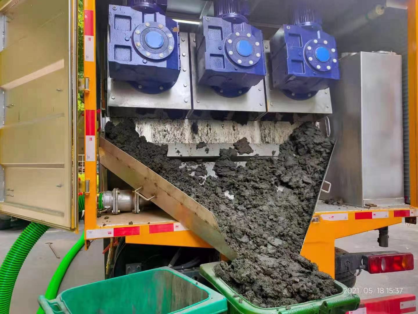 滨城化粪池清掏城市维护站-泥浆净化干湿分离处理